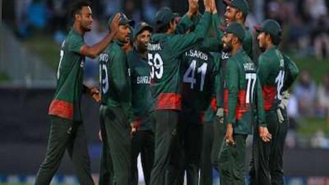 The timeline for the match between the national cricket teams of Bangladesh and Pakistan